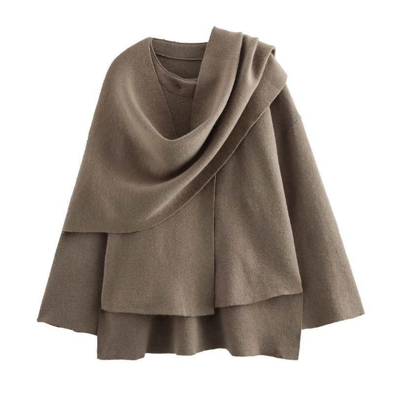 Damen Rollkragen Überjacke Elegant Geschnitten Eveloria