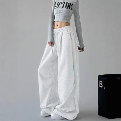 Damen Jogginghose Elastischer Bund Seitentaschen Bequem