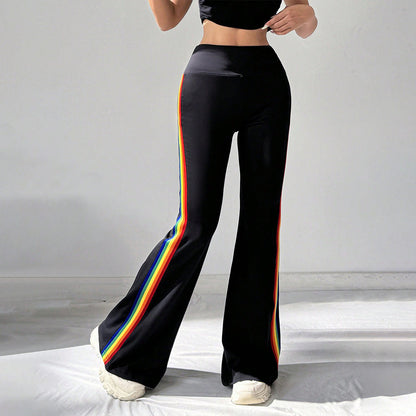 Damen Slimfit Sporthose mit Streifen Eveloria