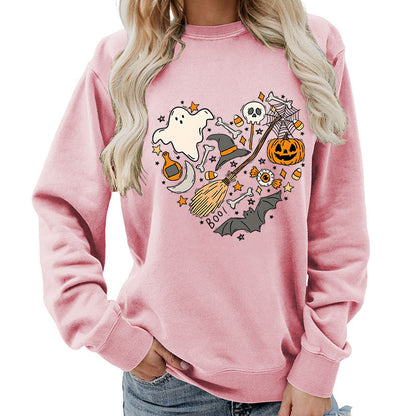 Damen Halloween Sweatshirt Eveloria Kreatives Motiv