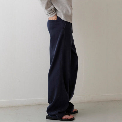 Damen High-Waist Jeans Hose Weites Bein Eveloria