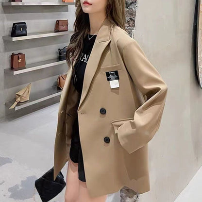 Damen Oversized Blazer Strukturiert Eveloria