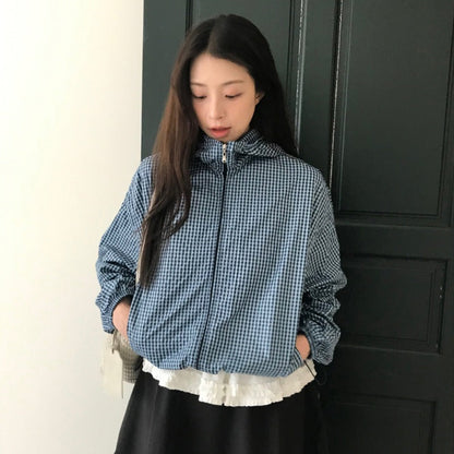 Damen leichte atmungsaktive Übergangsjacke Eveloria