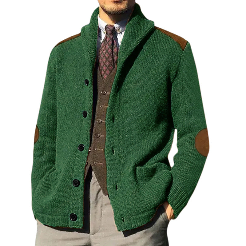 Herren Strickjacke Klassisch Bequem