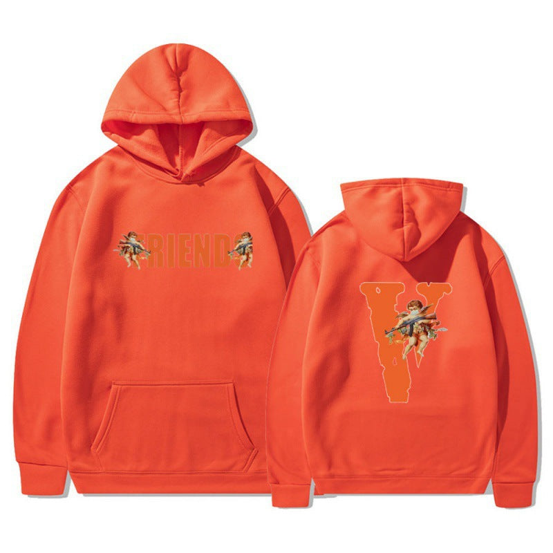 Damen Kapuzensweater mit Aufdruck