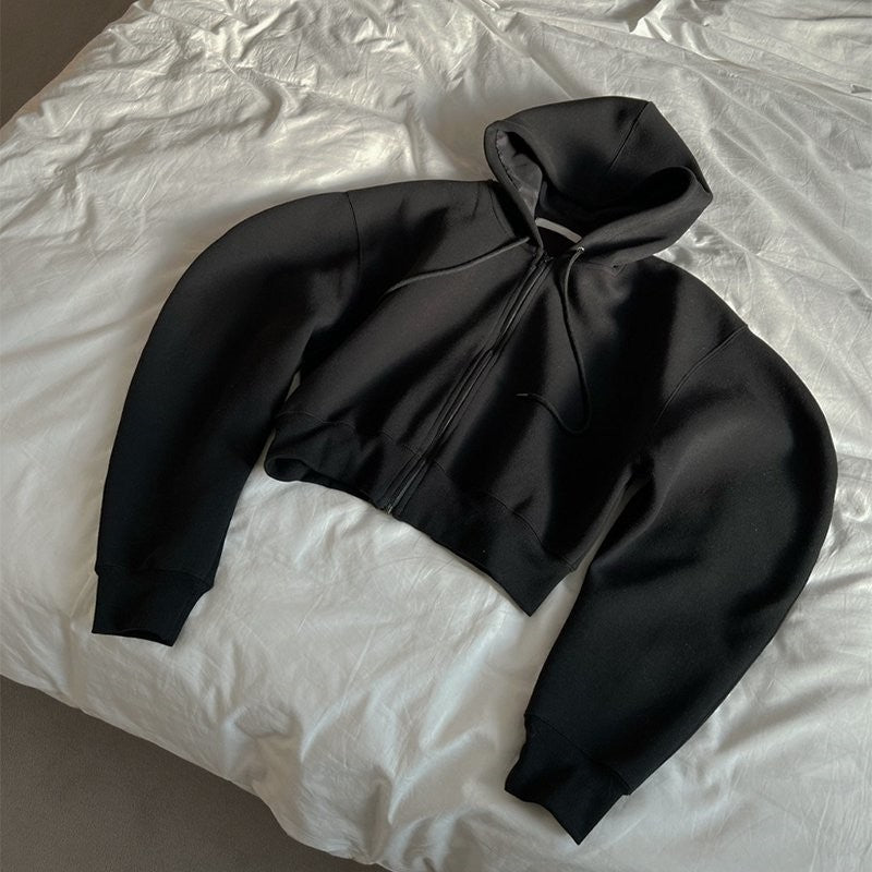 Damen Hoodie Lässig Voluminöse Ärmel Eveloria