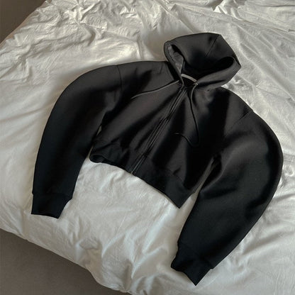 Damen Hoodie Lässig Voluminöse Ärmel Eveloria