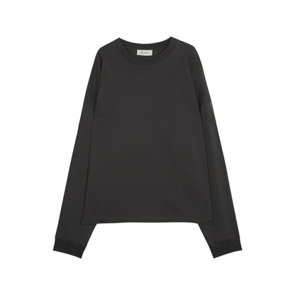 Damen Langarmshirt Minimalistisch Eveloria