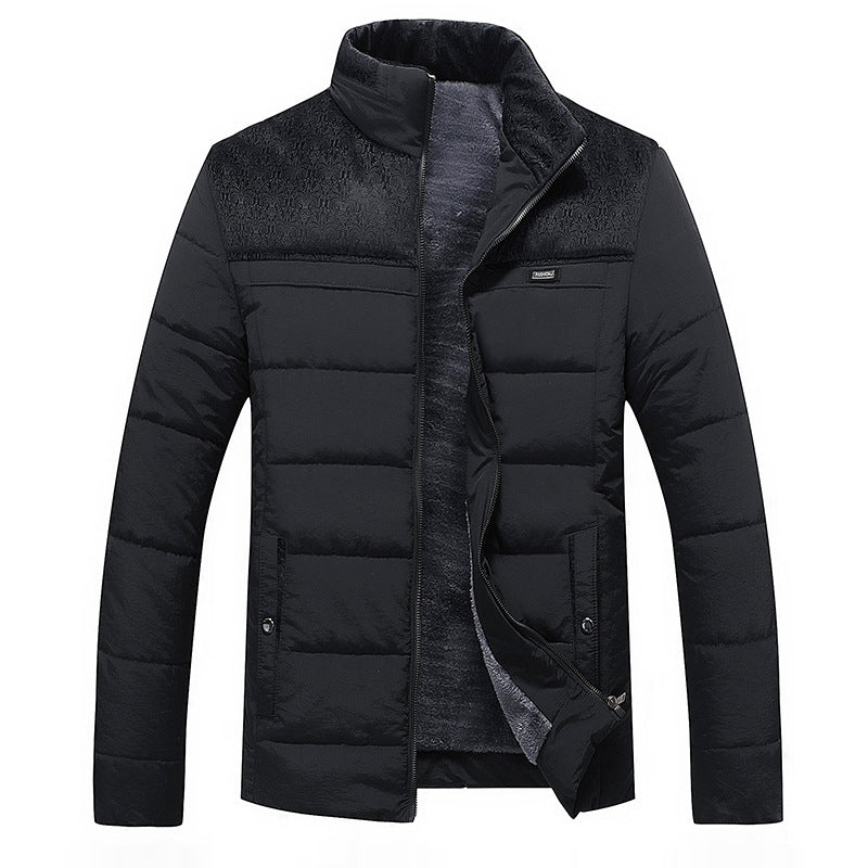 Eveloria Damen Jacke Gequiltet Plüschfutter Stehkragen