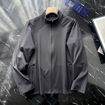Damen Funktionsjacke Hochkragen Reißverschluss Eveloria