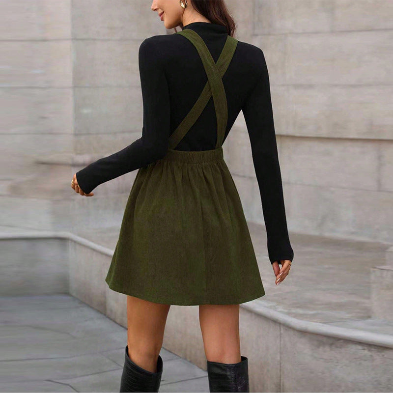 Damen A-Linien-Kleid Eveloria