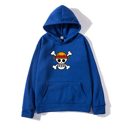 Damen Kapuzenpullover Piratenmotiv Bequem Eveloria