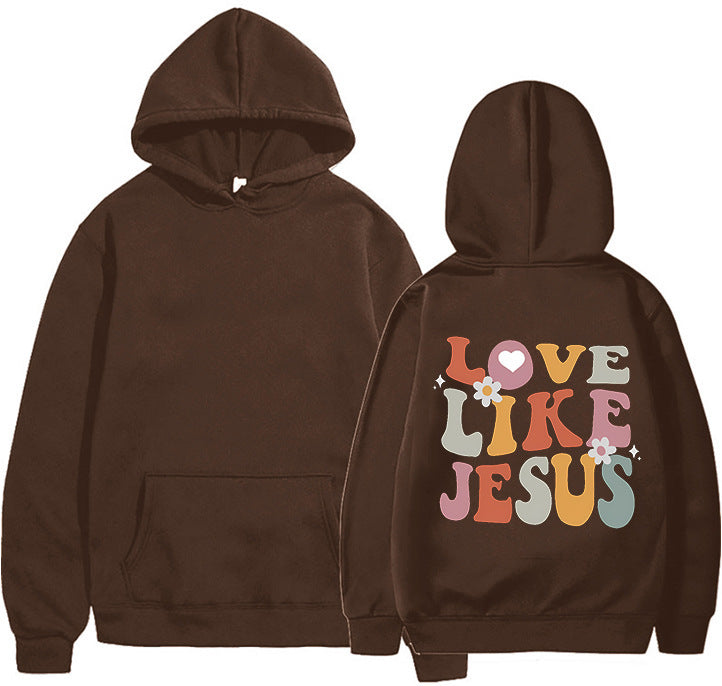 Damen Hoodie Mit Aufdruck Bequem