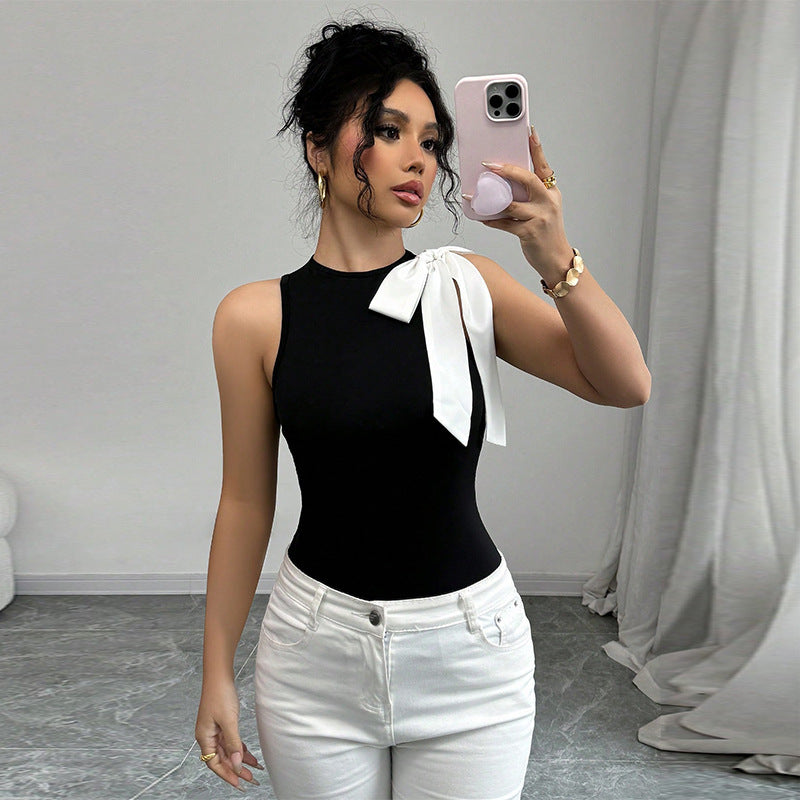 Damen Body mit Schleifen-Detail Eveloria - Eveloria