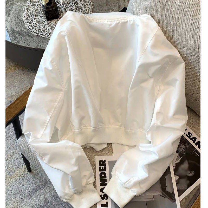 Damen Bomberjacke modisch mit Taschen Eveloria