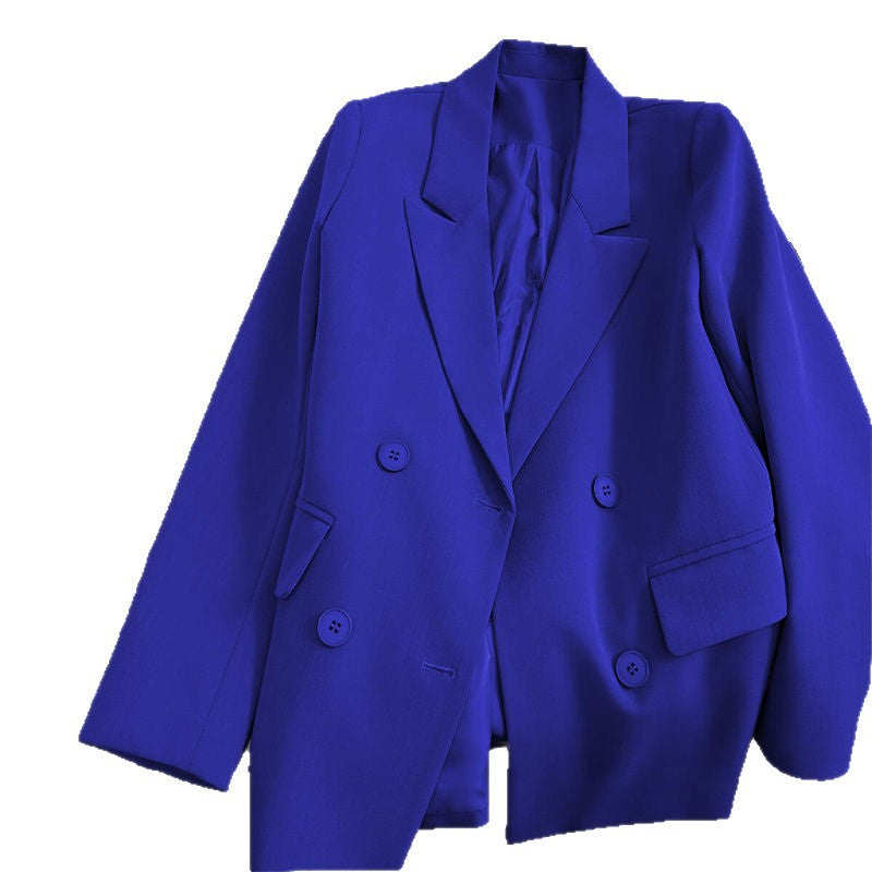 Damen Blazer Zweireihig Elegant Schnitt Eveloria