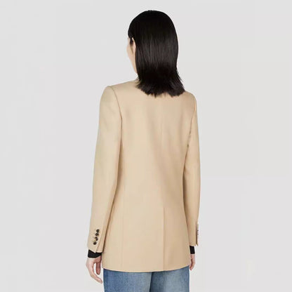 Damen Blazer Doppelt abgestimmt Eveloria