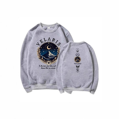 Damen Sweatshirt Nachthimmel Motiv Eveloria