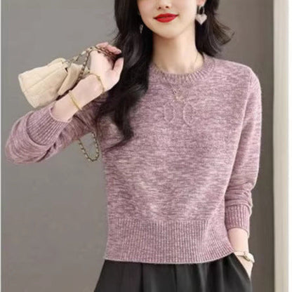 Damen Strickpullover Feines Zopfmuster Eveloria