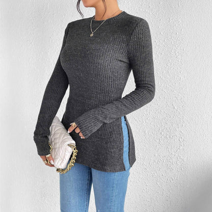 Damen Langarmshirt Eveloria Baumwolle