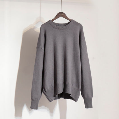 Damen Oversized Pullover Strickmuster Eveloria