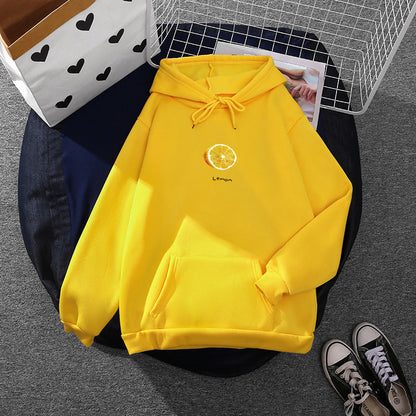 Damen Hoodie Melonenmotiv Fruchtig Eveloria