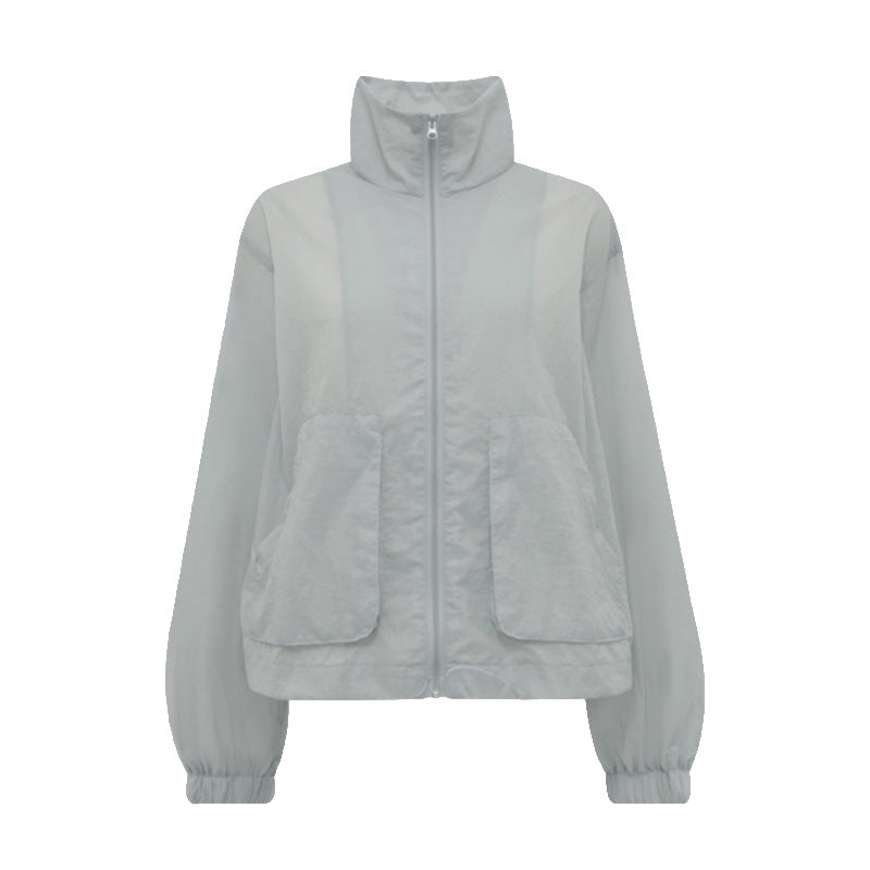 Damen Sportjacke Leicht Voluminöse Ärmel Eveloria