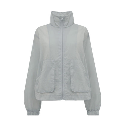 Damen Sportjacke Leicht Voluminöse Ärmel Eveloria