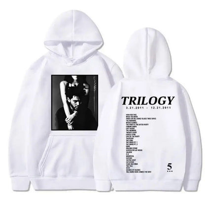 Damen Kapuzenpullover mit Fotodruck und Schriftzug Eveloria