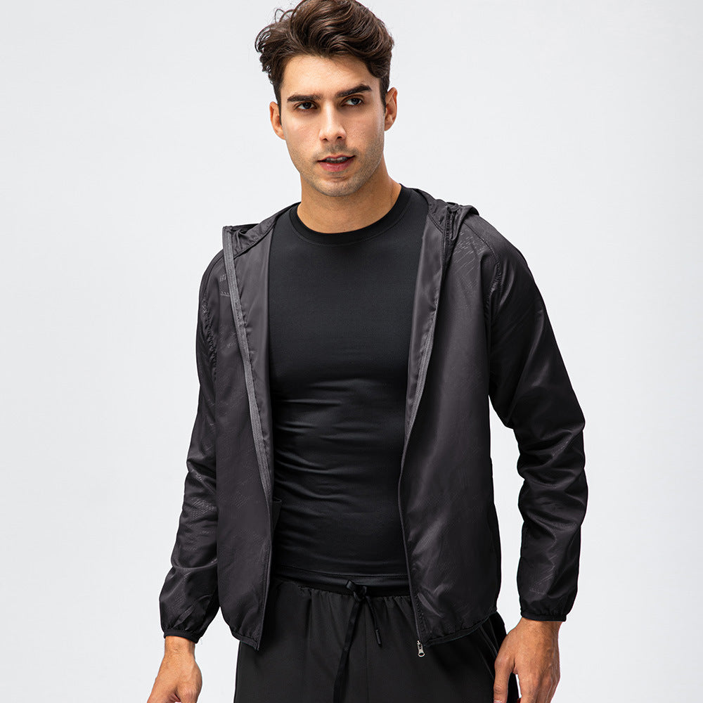 Herren Laufjacke Atmungsaktiv Reflektierend Leicht Eveloria