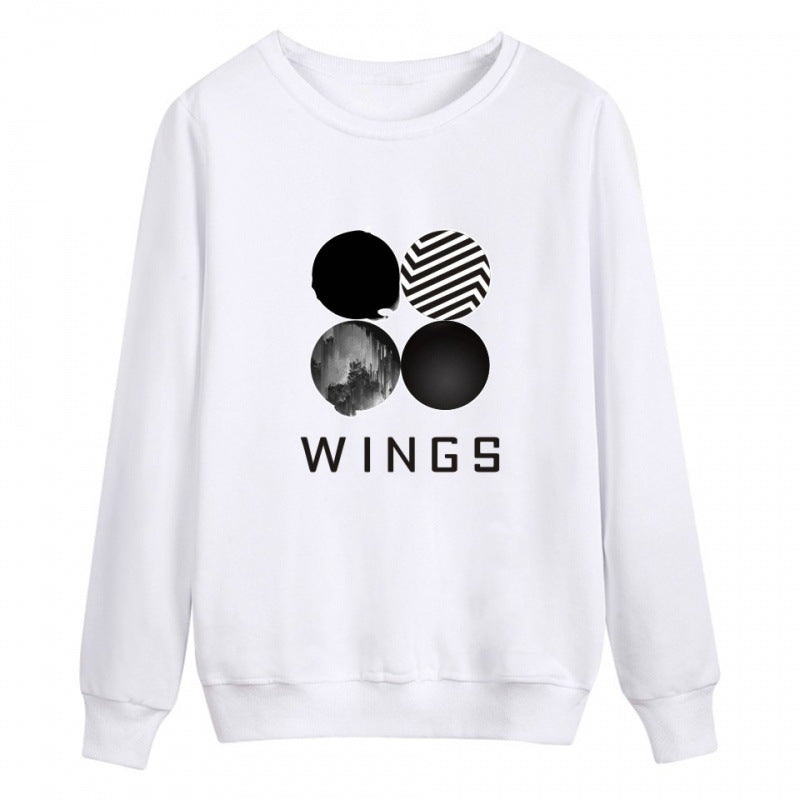 Damen Sweatshirt Rundhalsausschnitt Grafikdruck Eveloria