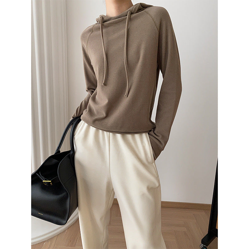 Damen Kapuzenpullover Lässig Elegant Baumwolle