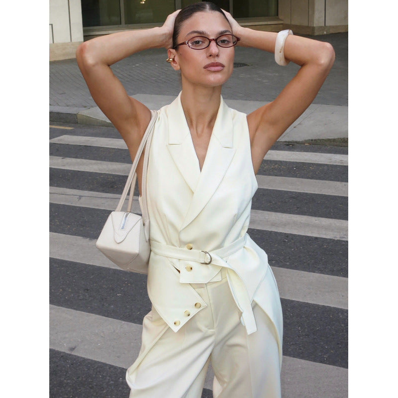 Damen Overall Tailliert Elegant Eveloria