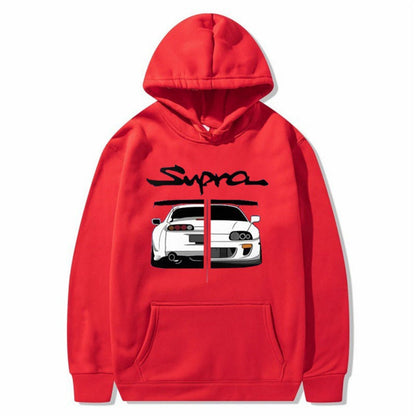 Damen Kapuzenpullover mit Kängurutaschen und einzigartigem Design
