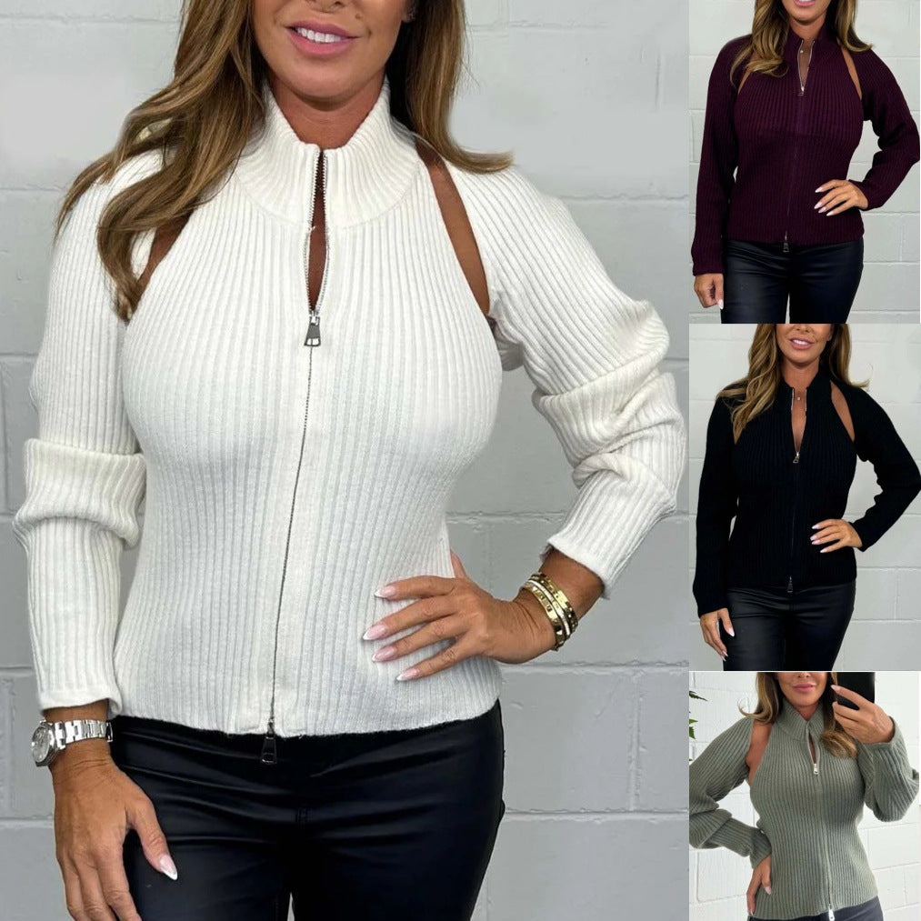 Damen Kapuzenpullover Strukturiertes Design Schwarz Eveloria - Eveloria