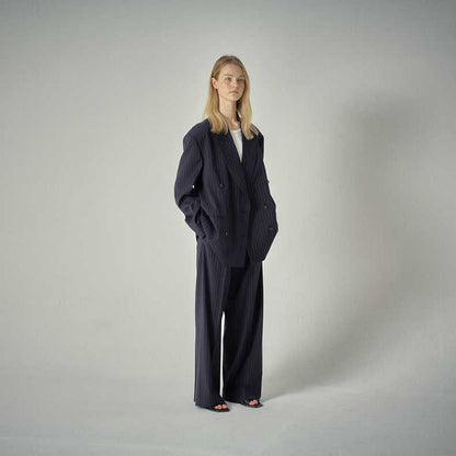 Damen Anzugblazer gestreift Eveloria