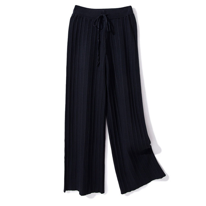 Damen Strickhose Weite Passform Eveloria