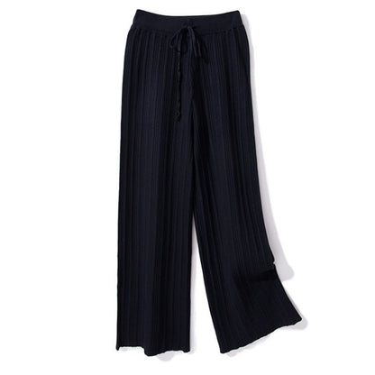 Damen Strickhose Weite Passform Eveloria