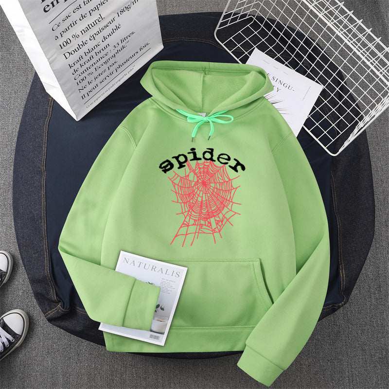 Damen Kapuzensweater Spinnenmotiv Eveloria