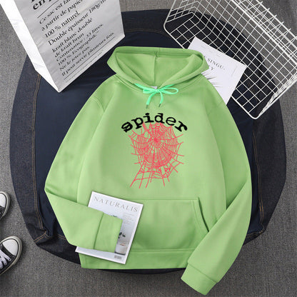 Damen Kapuzensweater Spinnenmotiv Eveloria