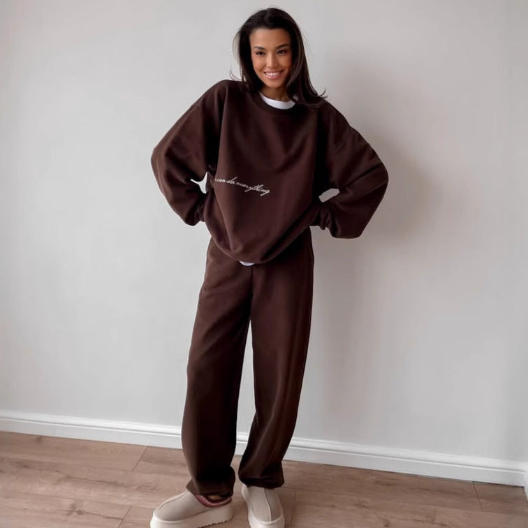 Damen Freizeit-Set Weich Relaxed-Fit Eveloria