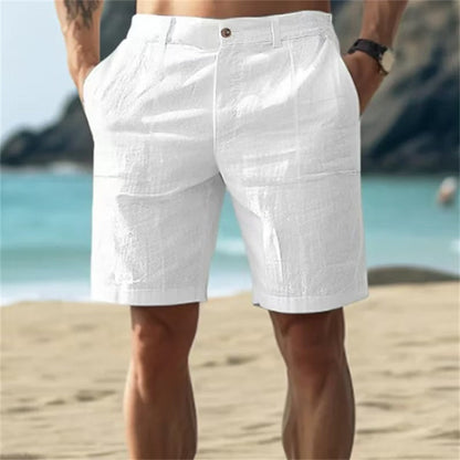 Herren Badeshorts Schnelltrocknend Mit Seitentaschen Blau Eveloria