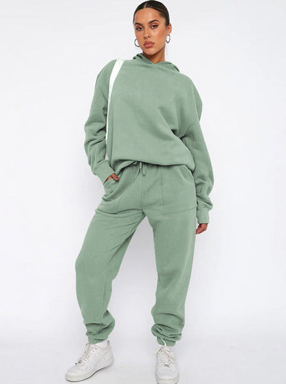 Heidrun Damen Hoodie Jogger Set Kuschelig