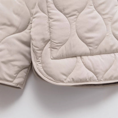 Damen Übergangsjacke Gesteppt Seitentaschen Moderner Schnitt