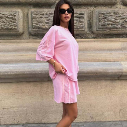 Damen Kurzarm-Set mit Shorts Modern Eveloria