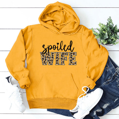 Damen Kapuzenpullover Eveloria Mit Schriftzug Elegantes Design