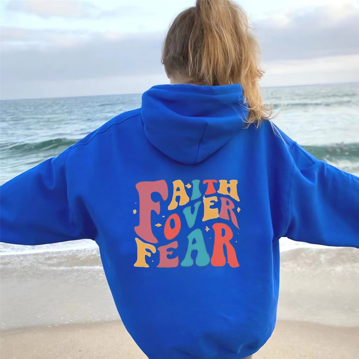Damen Hoodie Eveloria Grafik Druck