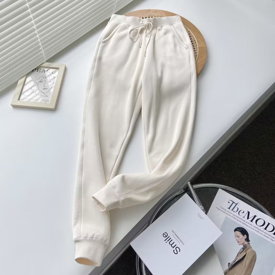 Damen Jogginghose Bequem Verstellbarer Bund Eveloria