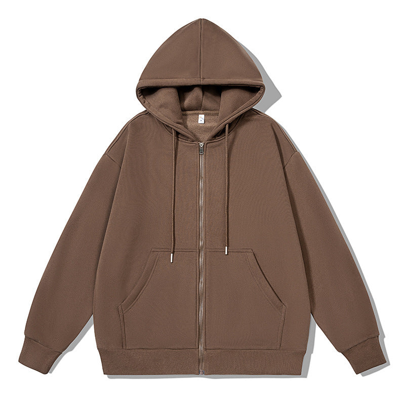 Damen Hoodie mit Taschen Weiches Innenfutter Grau Eveloria