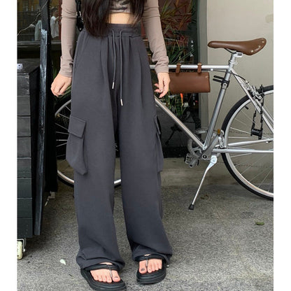 Damen Cargo-Hose seitliche Taschen Eveloria